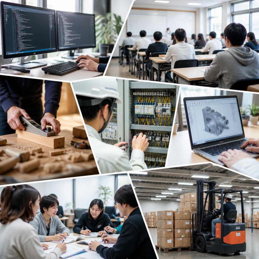実践的な職業訓練プログラム